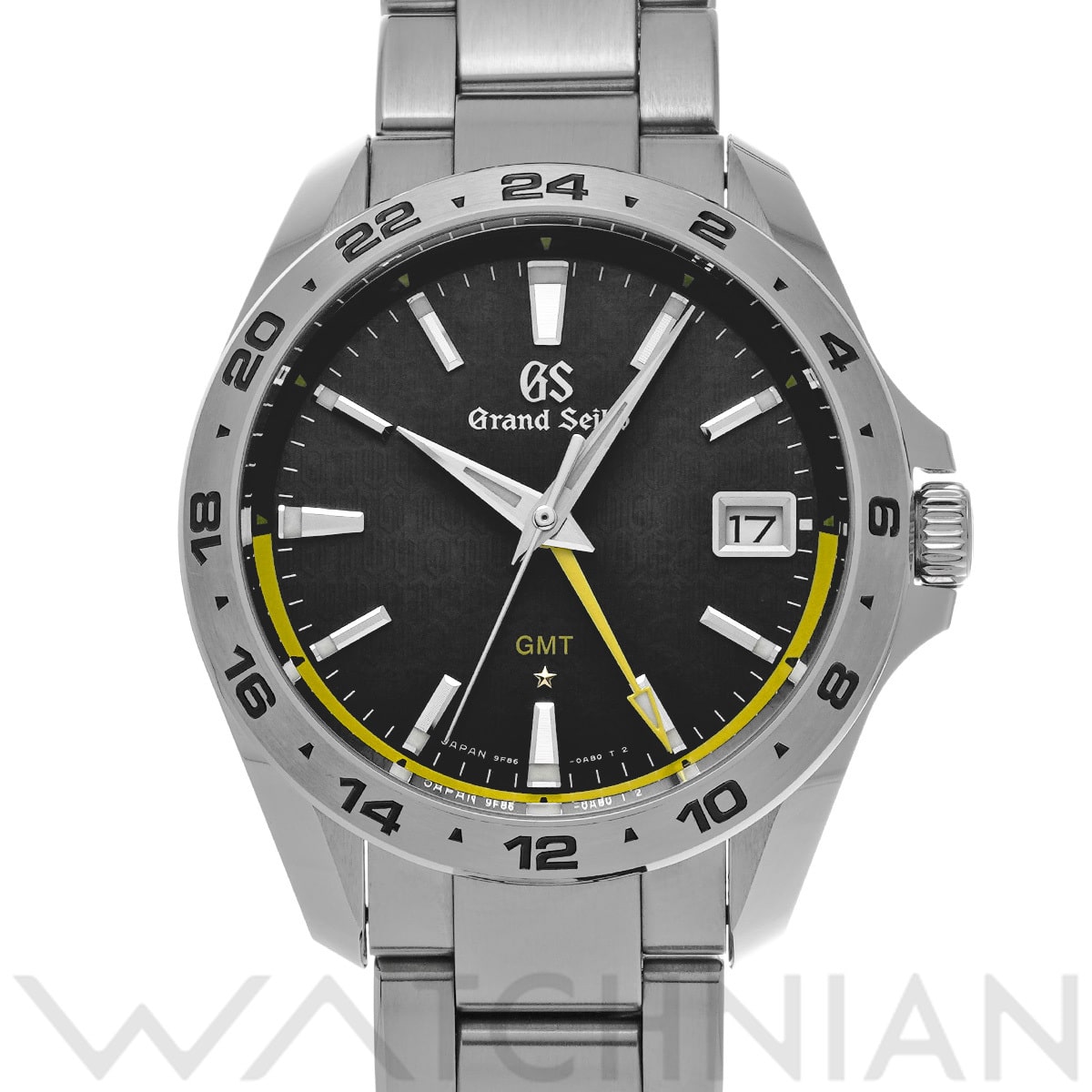 グランドセイコー スポーツコレクション クォーツ GMT キャリバー9F 25th SBGN001 チャコールグレー メンズ 時計 【中古】【wristwatch】