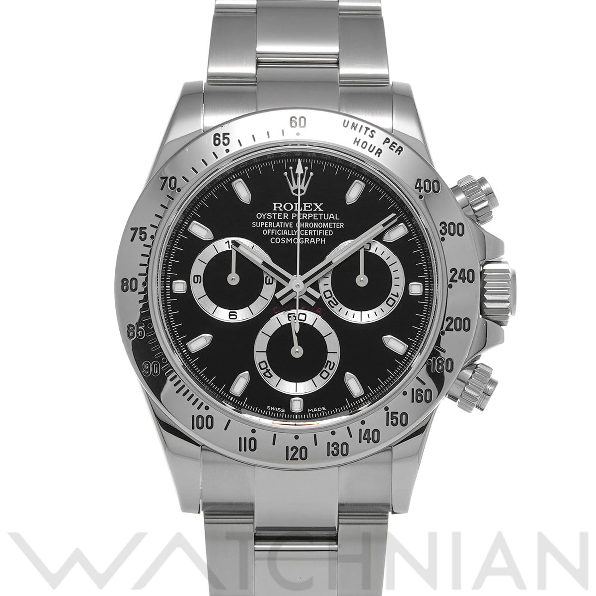 ロレックス コスモグラフ デイトナ 116520 ブラック メンズ 時計 【中古】【wristwatch】