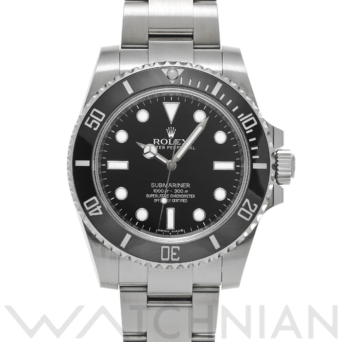 ロレックス サブマリーナ 114060 ブラック メンズ 時計 【中古】【wristwatch】