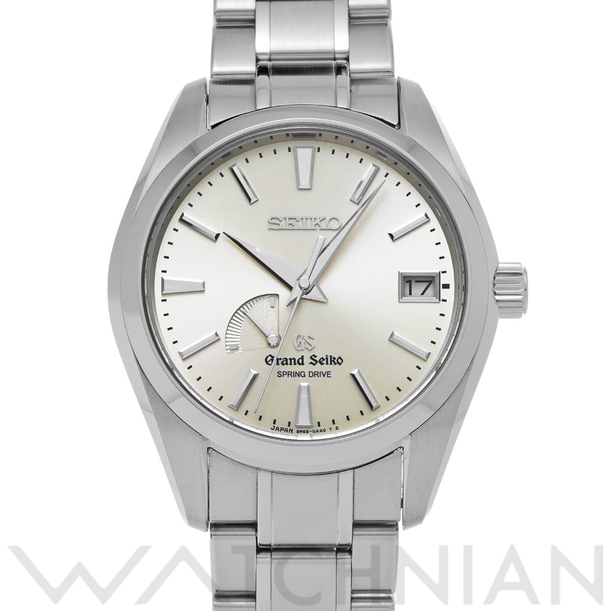 グランドセイコー ヘリテージコレクション スプリングドライブ SBGA001 シルバー メンズ 時計 【中古】【wristwatch】