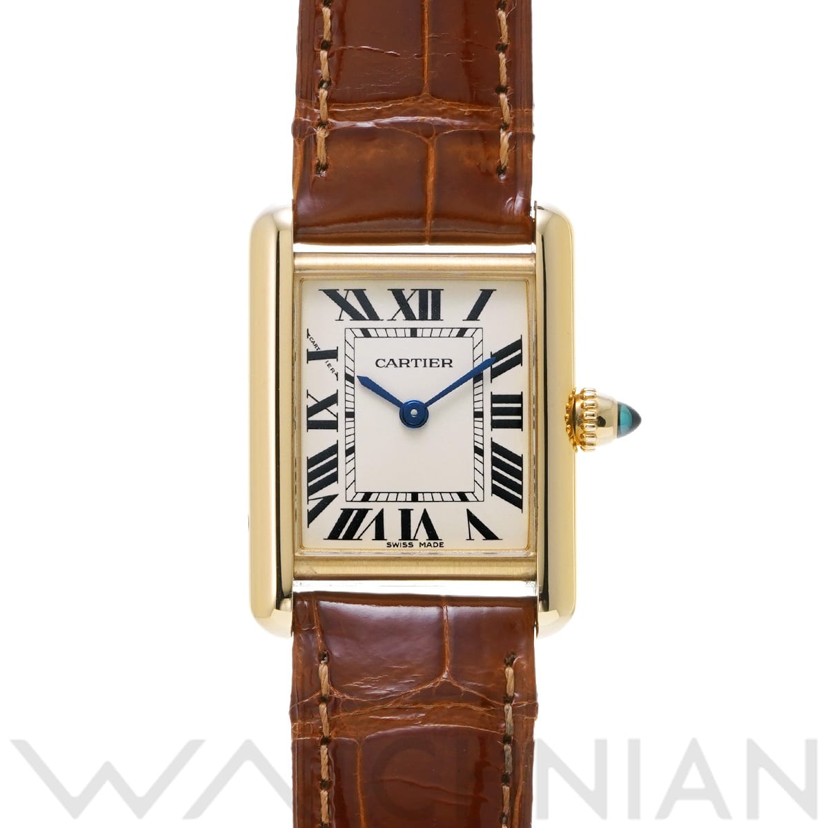 カルティエ タンク ルイ カルティエ SM W1529856 ホワイト レディース 時計 【中古】【wristwatch】
