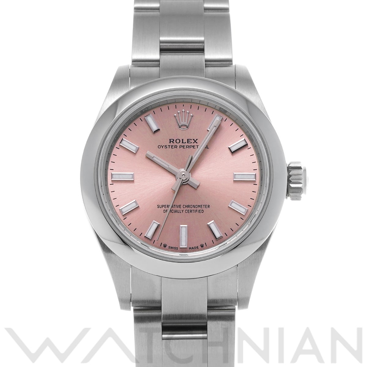 ロレックス オイスターパーペチュアル 28 276200 ピンク レディース 時計 【中古】【wristwatch】