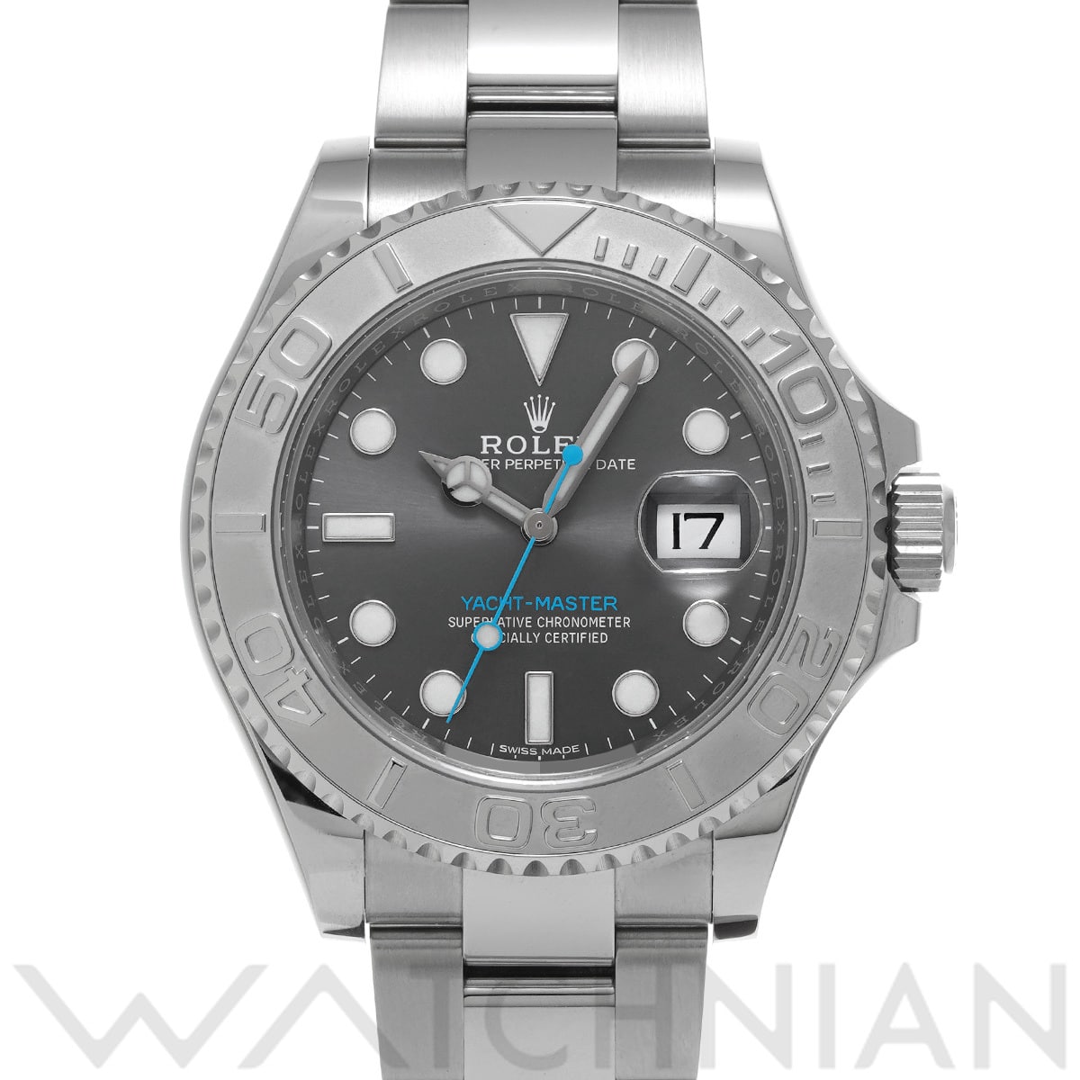 ロレックス ヨットマスター 40 116622 ダークロジウム メンズ 時計 【中古】【wristwatch】
