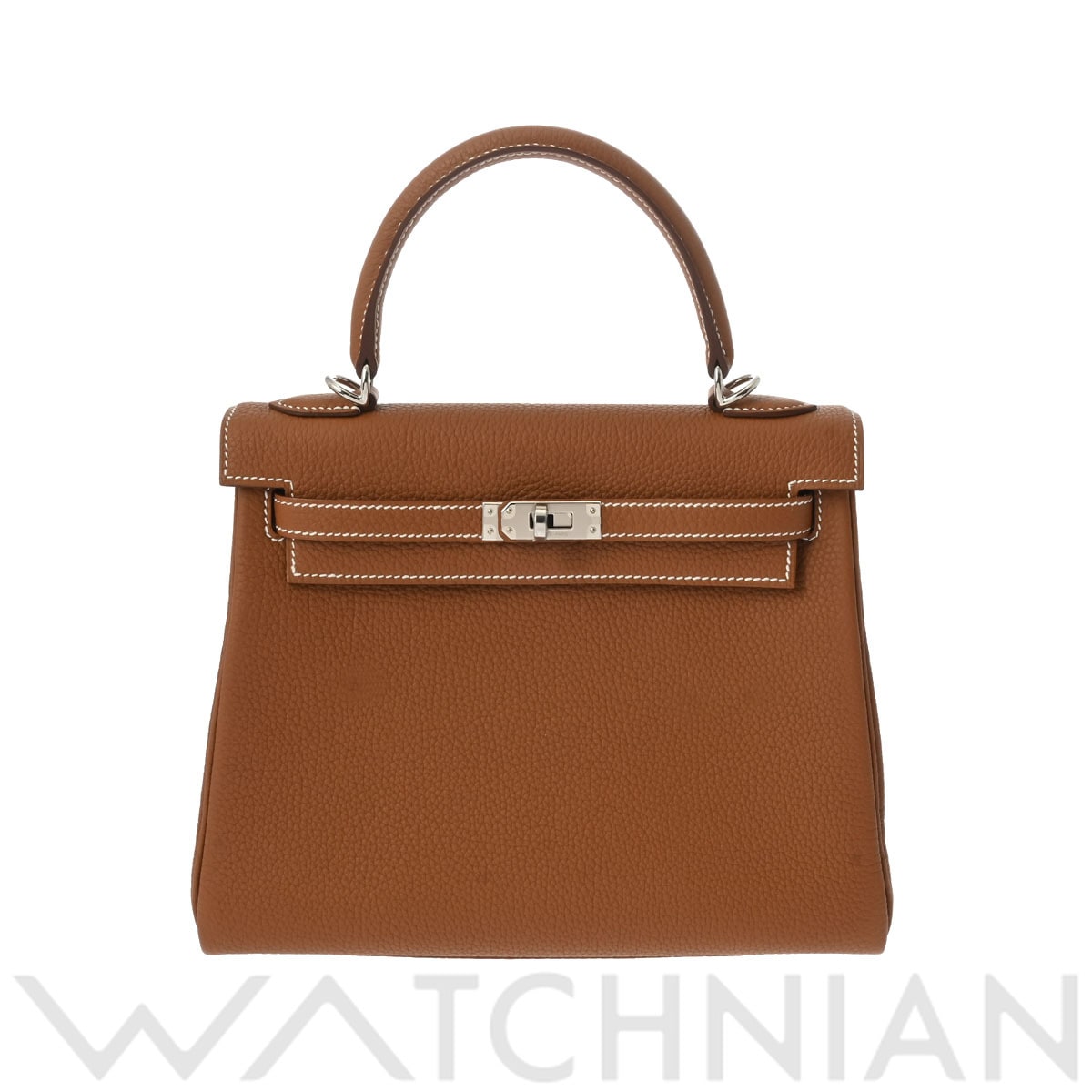 エルメス ケリー 25 内縫い 2WAY ゴールド/パラジウム金具 トゴ レディース バッグ 【新品】【bag】