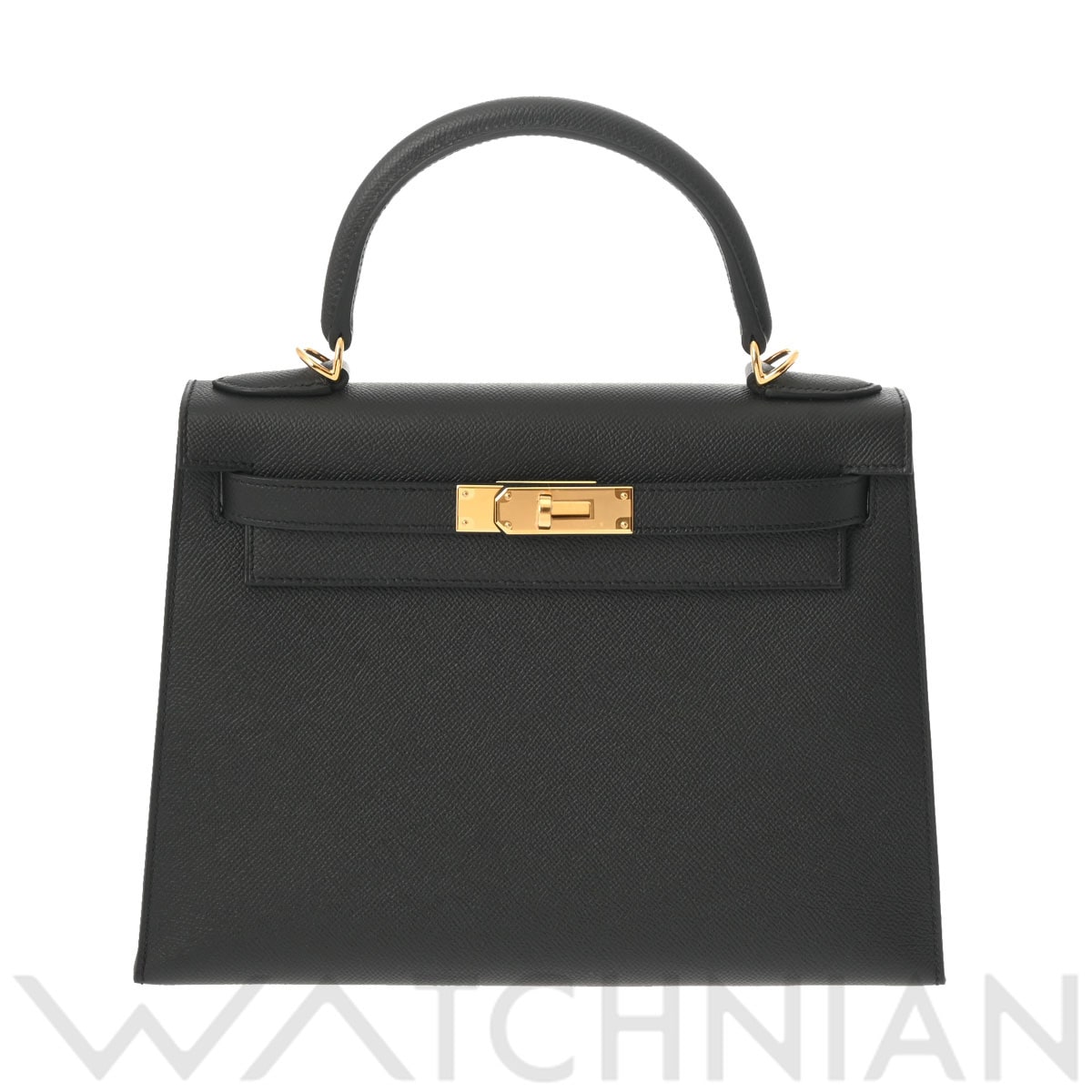 エルメス ケリー 28 外縫い 2WAY ブラック ヴォーエプソン レディース バッグ 【新品】【bag】