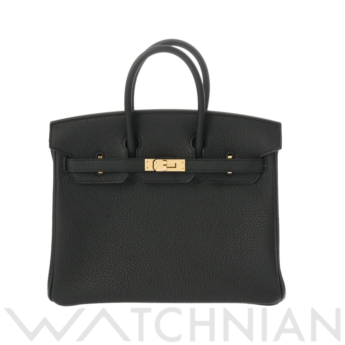 エルメス バーキン 25 ブラック/ゴールド金具 トゴ レディース バッグ 【新品】【bag】