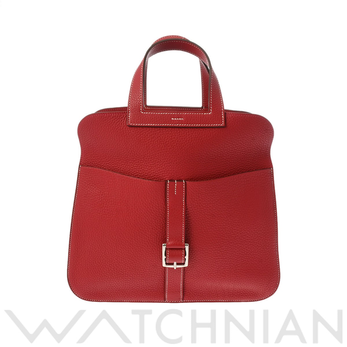 エルメス アルザン 31 ルージュカザック トリヨンクレマンス レディース バッグ 【中古】【bag】