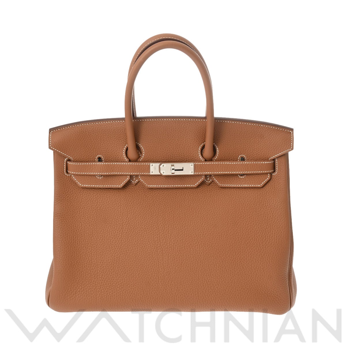 エルメス バーキン 35 ゴールド/パラジウム金具 トゴ ユニセックス バッグ 【中古】【bag】