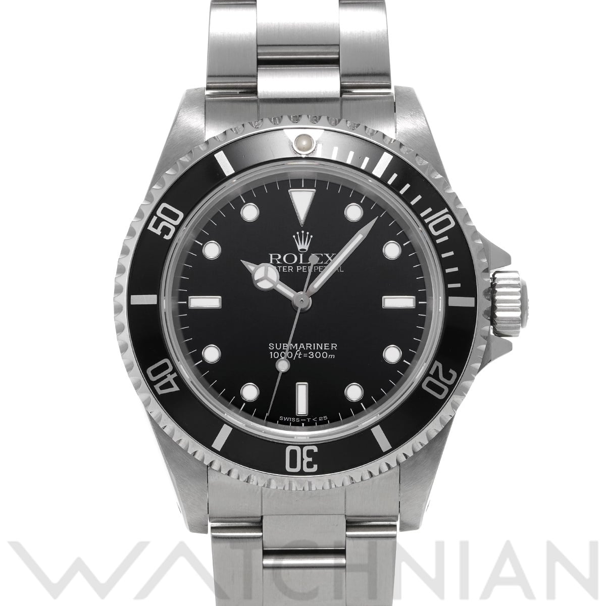 ロレックス サブマリーナ 14060 ブラック メンズ 時計 【中古】【wristwatch】