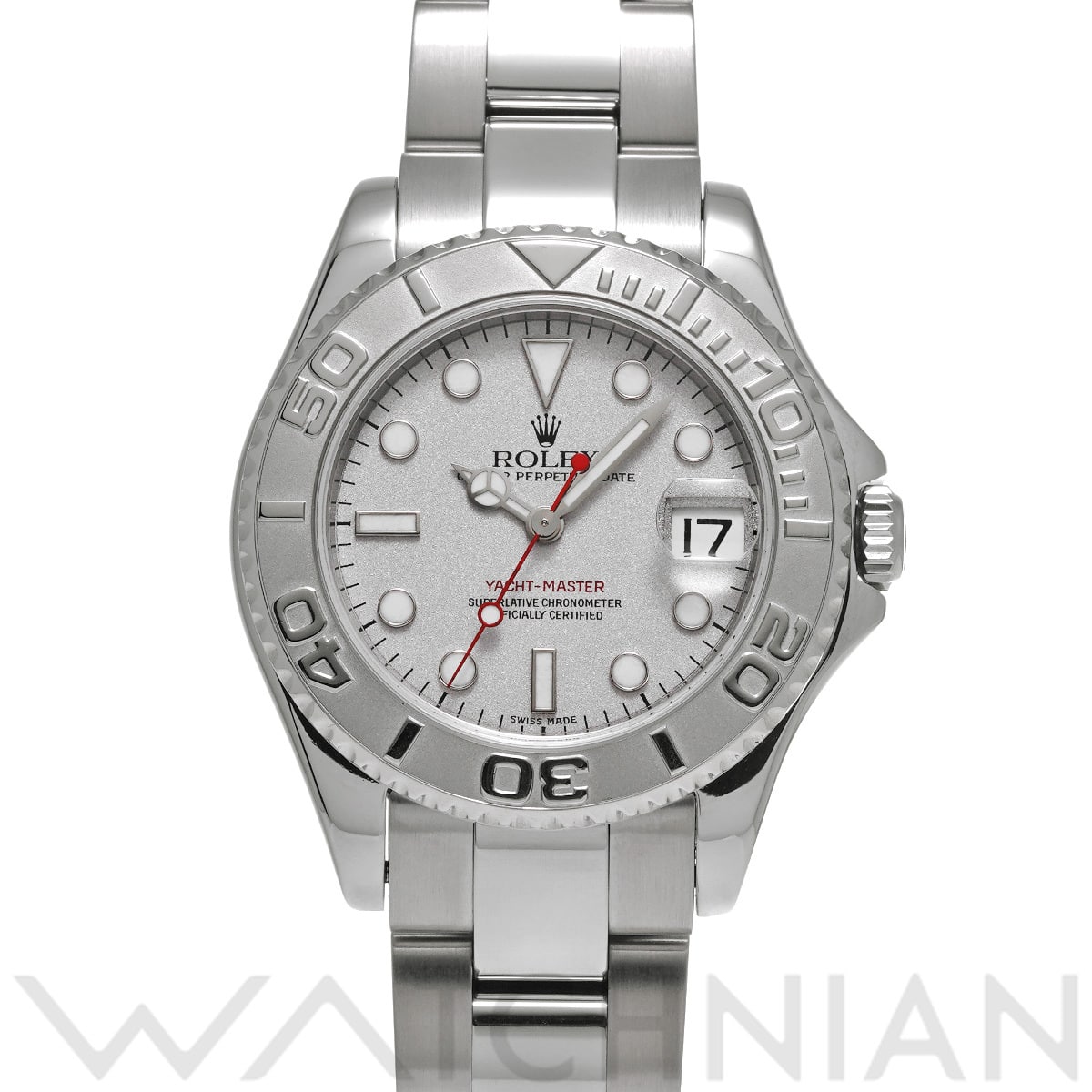 ロレックス ヨットマスター 35 168622 グレー ユニセックス 時計 【中古】【wristwatch】