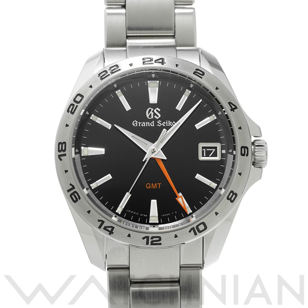 グランドセイコー スポーツコレクション クォーツ GMT SBGN003 ブラック メンズ 時計 【中古】【wristwatch】