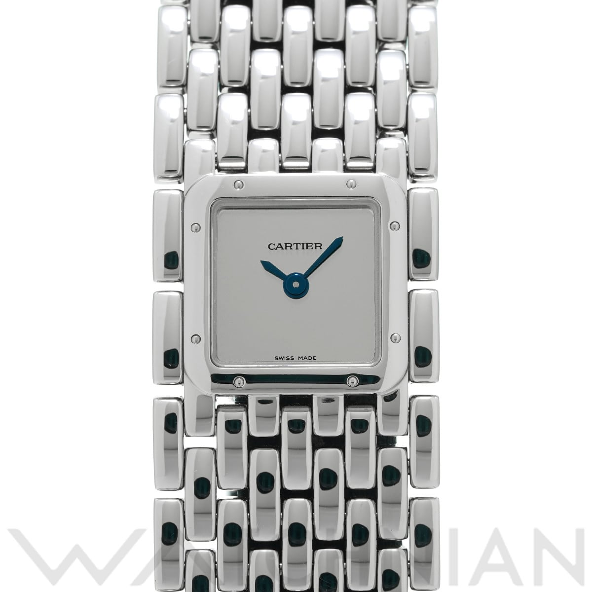 カルティエ パンテール リュバン W61004T9 シルバー レディース 時計 【中古】【wristwatch】