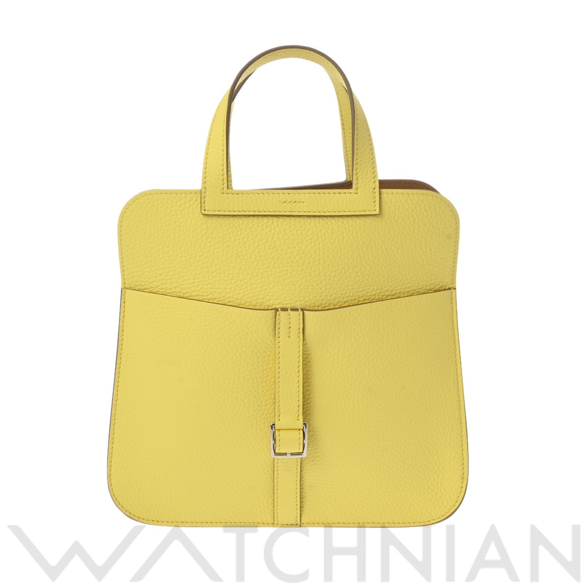 エルメス アルザン 25 ヴェルソ 2WAY リモンチェッロ/チャイ トリヨンクレマンス レディース バッグ 【未使用】【bag】