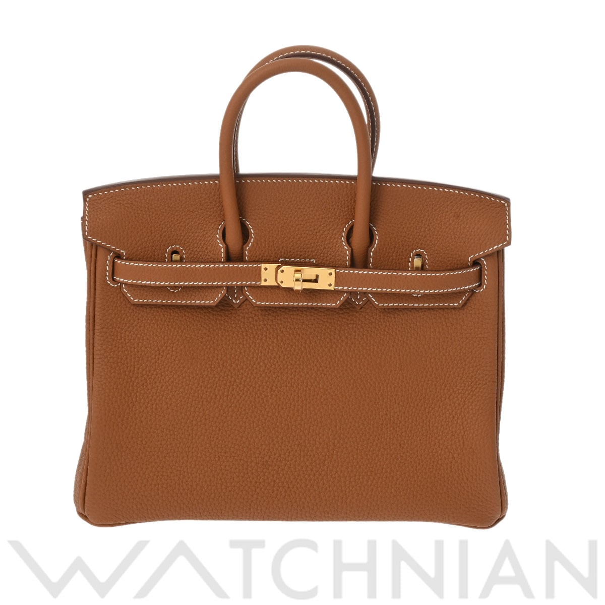 エルメス バーキン 25 ゴールド/ゴールド金具 トゴ レディース バッグ 【新品】【bag】