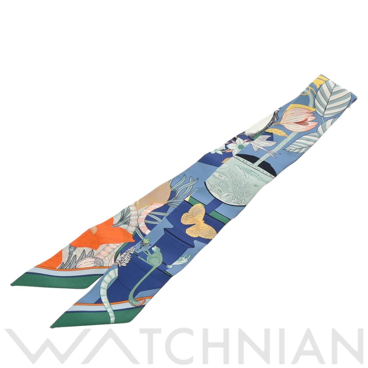 エルメス ツイリー PRECIOUS PARADISE マルチカラー 064094S シルク100％ レディース 【新品】【other】