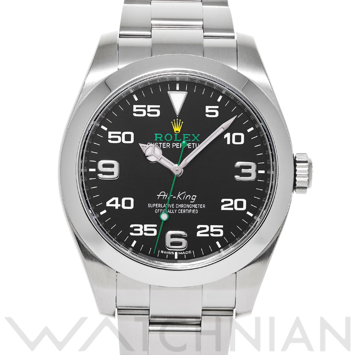 ロレックス エアキング 116900 ブラック メンズ 時計 【中古】【wristwatch】