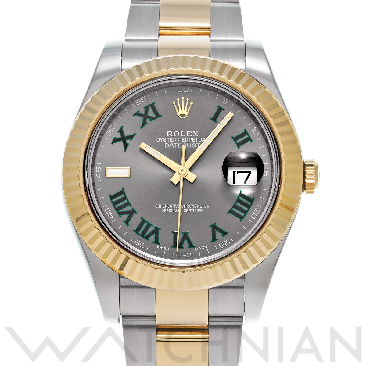 ロレックス デイトジャストII 116333 スレート メンズ 時計 【中古】【wristwatch】