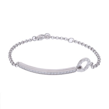 ピアジェ ポセション ブレスレット シルバー K18ホワイトゴールド WG レディース ジュエリー 【中古】【jewelry】