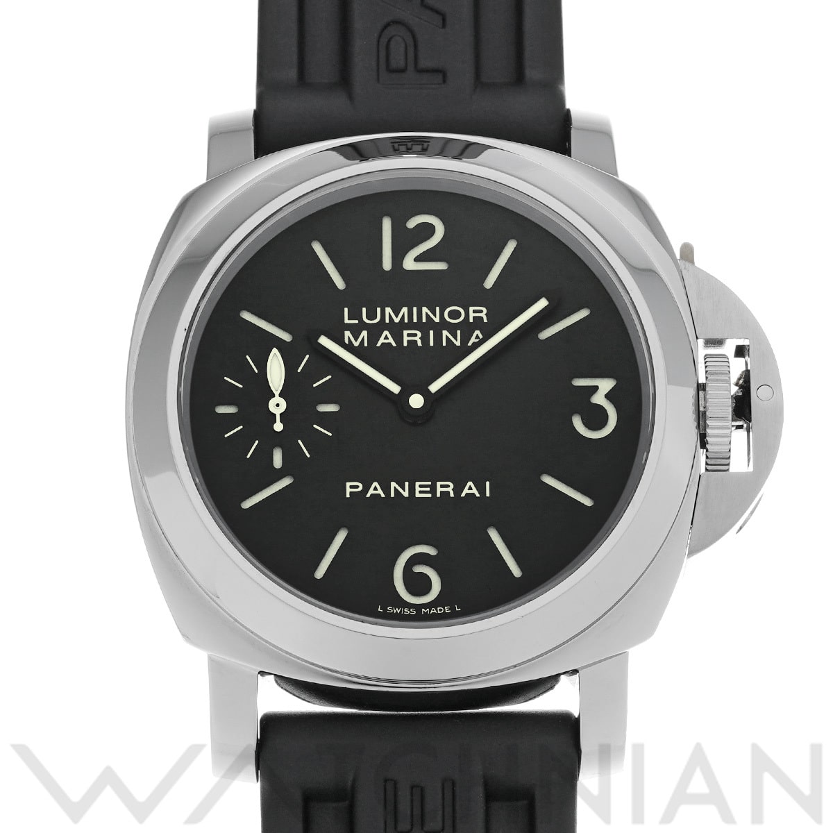 パネライ ルミノールマリーナ PAM00111 ブラック メンズ 時計 【中古】【wristwatch】