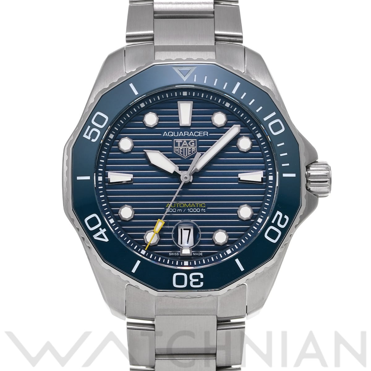 タグ ホイヤー アクアレーサー プロフェッショナル 300 キャリバー 5 WBP201B.BA0632 ブルー メンズ 時計 【中古】【wristwatch】