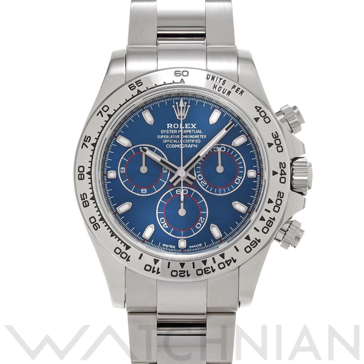 ロレックス コスモグラフ デイトナ 116509 ブライトブルー メンズ 時計 【中古】【wristwatch】