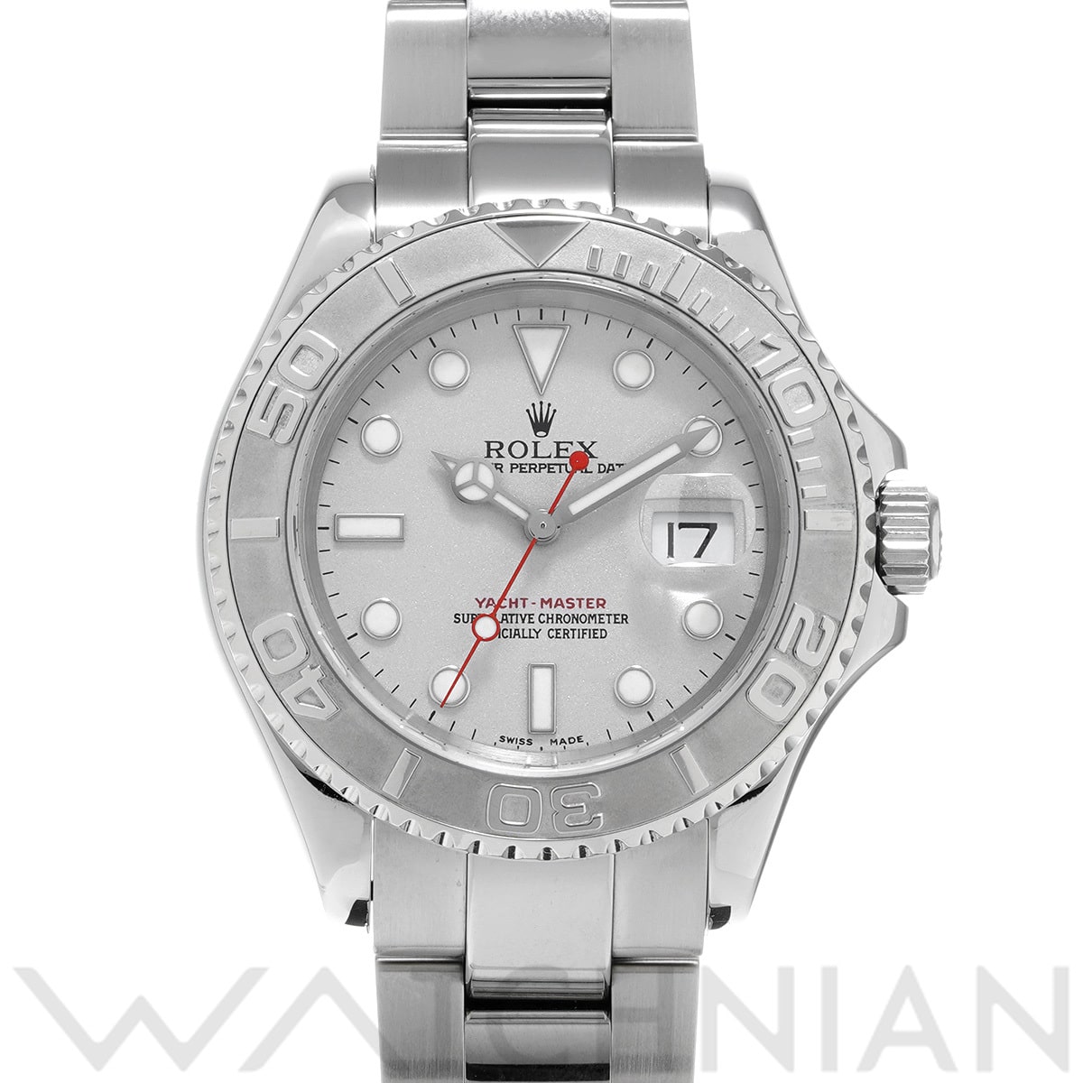 ロレックス ヨットマスター ロレジウム 16622 グレー メンズ 時計 【中古】【wristwatch】