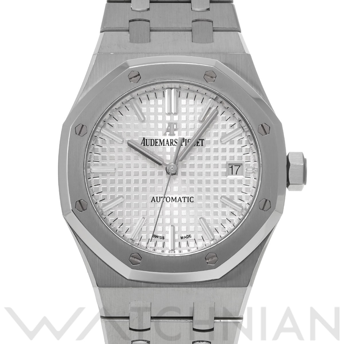 オーデマ ピゲ ロイヤルオーク 15450ST.OO.1256ST.01.A シルバー ユニセックス 時計 【中古】【wristwatch】