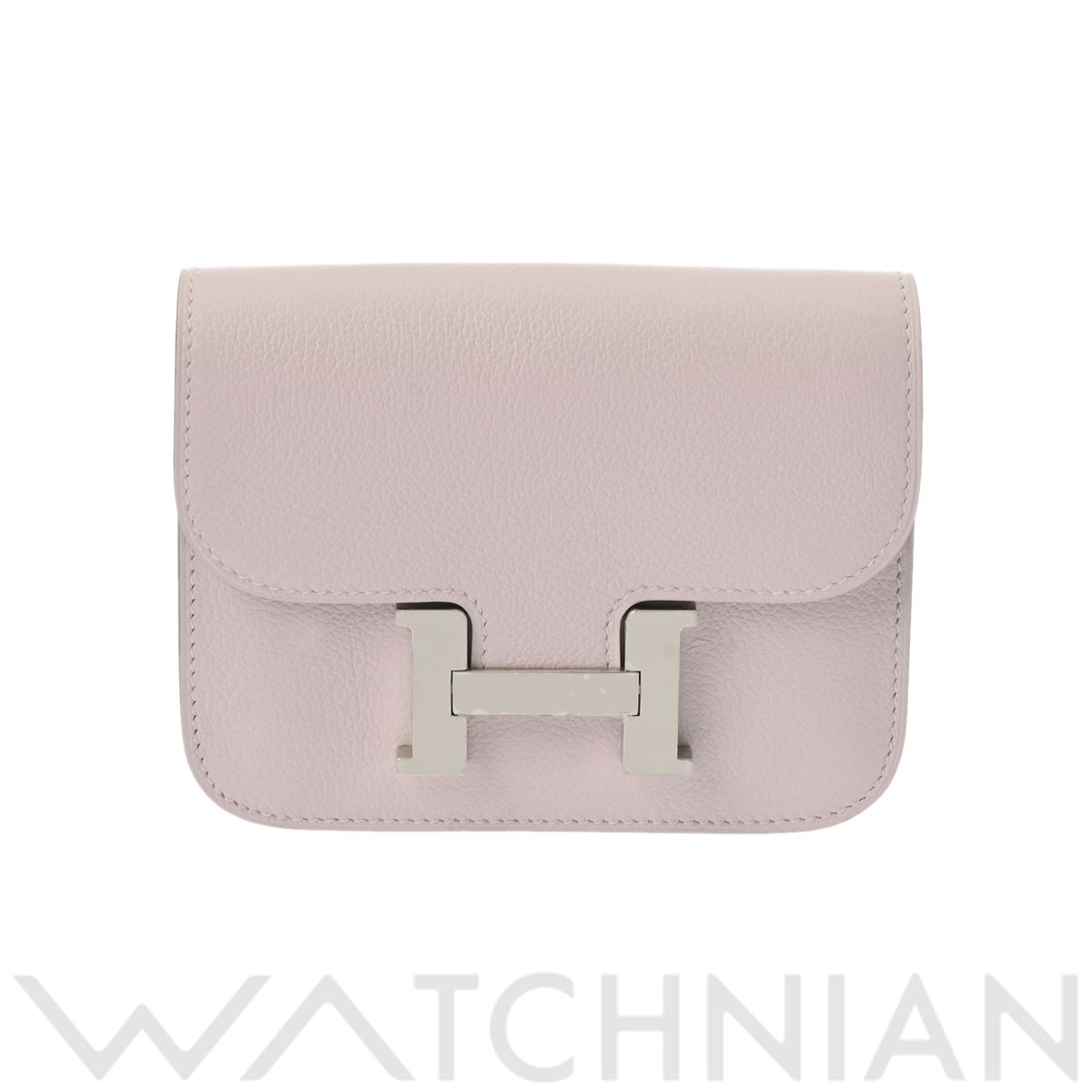 エルメス コンスタンス スリム モーヴペール エバーカラー レディース 財布 【未使用】【purse】