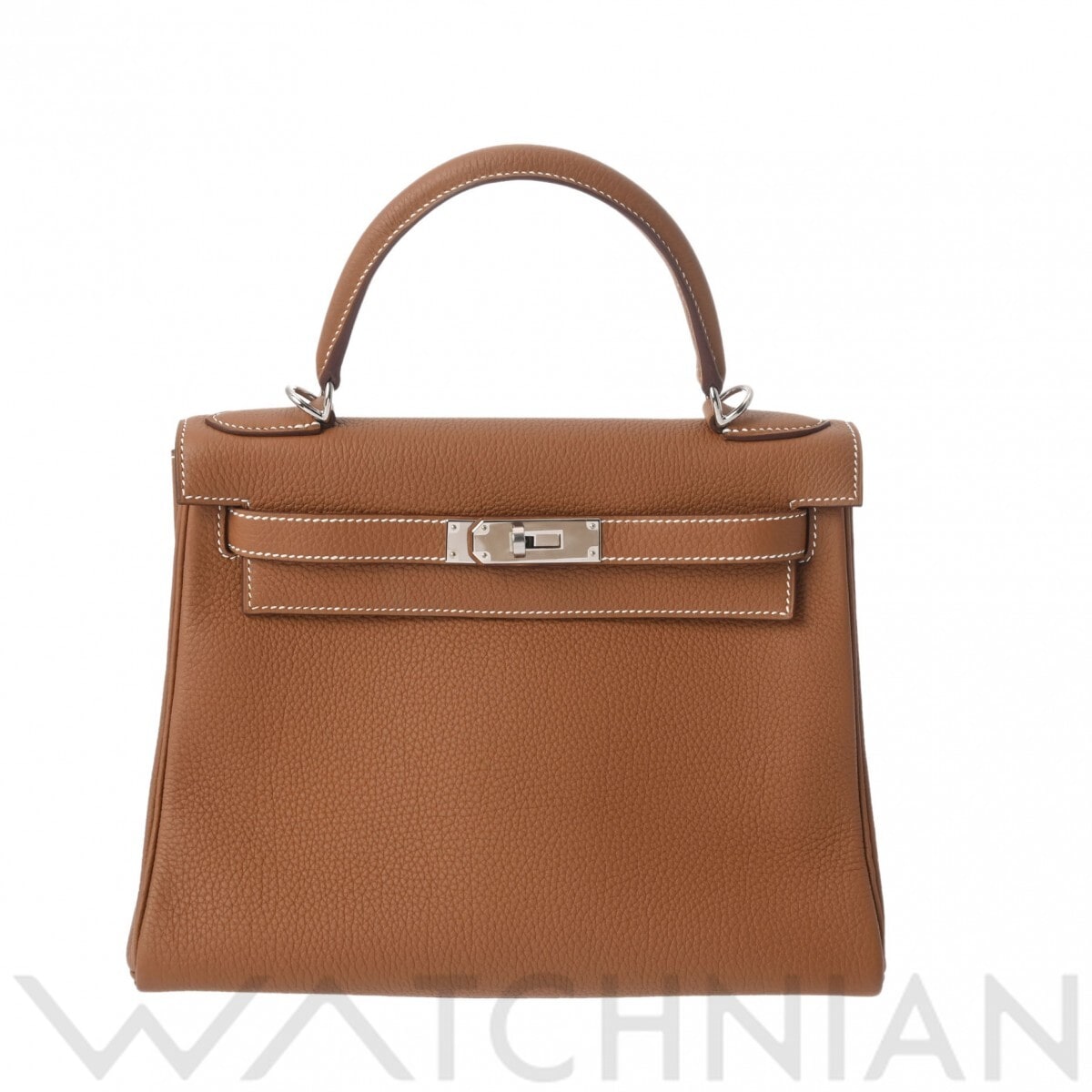 エルメス ケリー 28 内縫い 2WAY ゴールド/パラジウム金具 トゴ レディース バッグ 【中古】【bag】