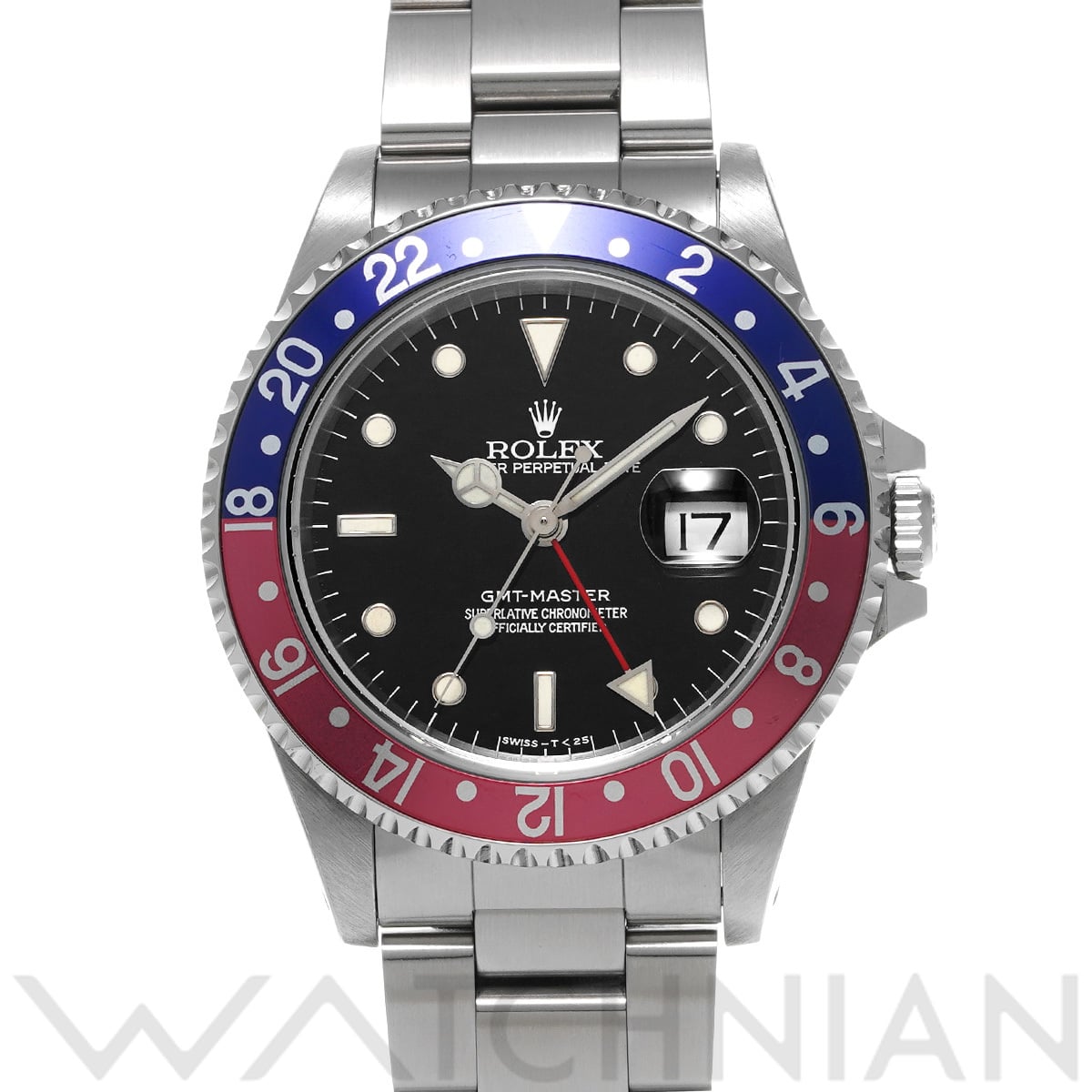 ロレックス GMTマスター 16700 ブラック メンズ 時計 【中古】【wristwatch】