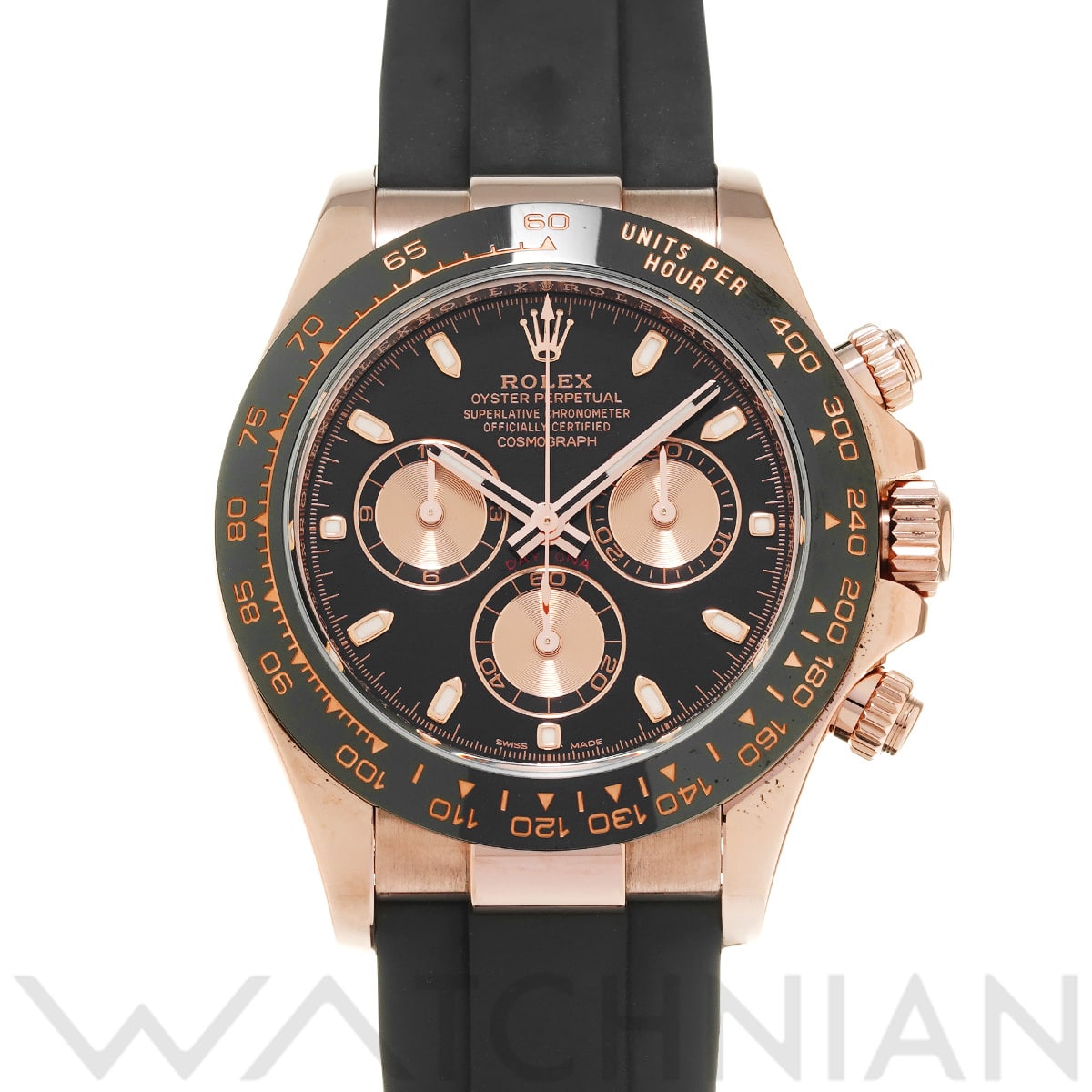 ロレックス コスモグラフ デイトナ 116515LN ブラック/ピンク メンズ 時計 【中古】【wristwatch】