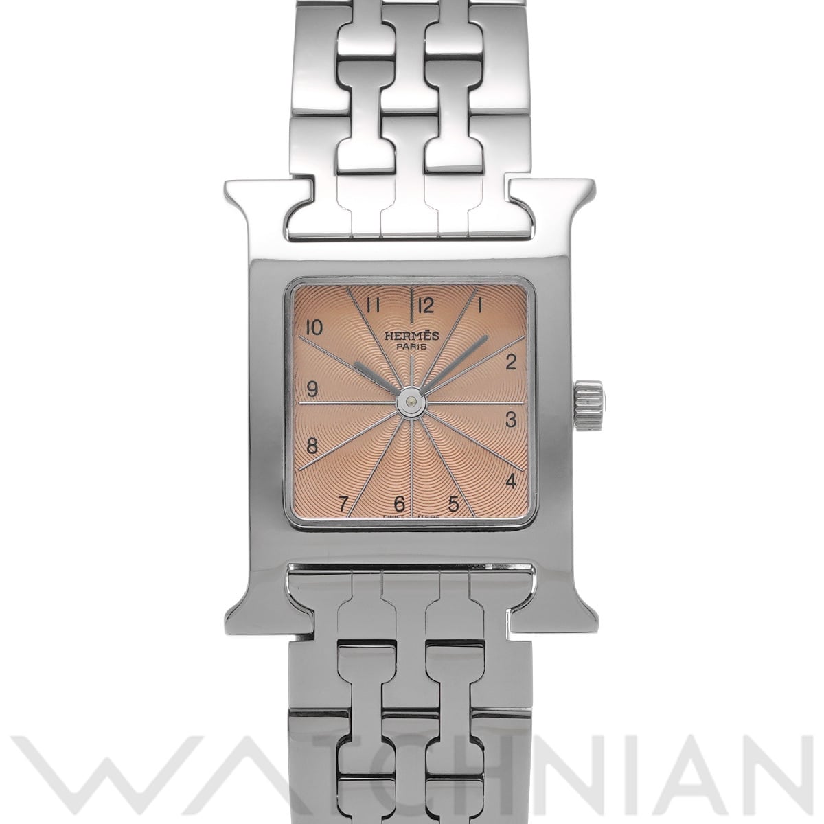 エルメス Hウォッチ HH1.210 オレンジ レディース 時計 【中古】【wristwatch】