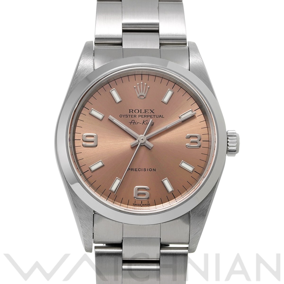 ロレックス エアキング 14000 ピンク メンズ 時計 【中古】【wristwatch】