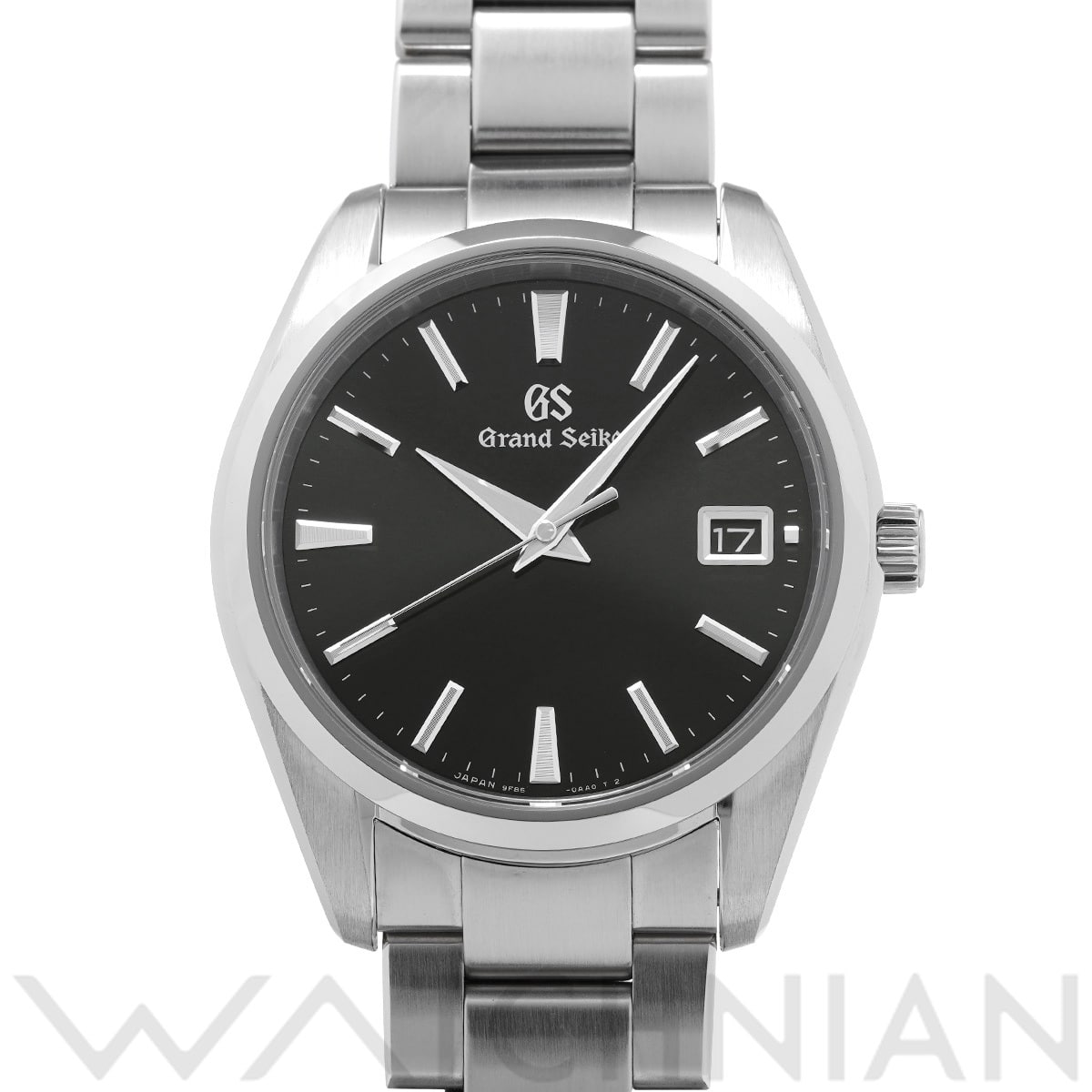 グランドセイコー ヘリテージコレクション クォーツ SBGP011 ブラック メンズ 時計 【中古】【wristwatch】