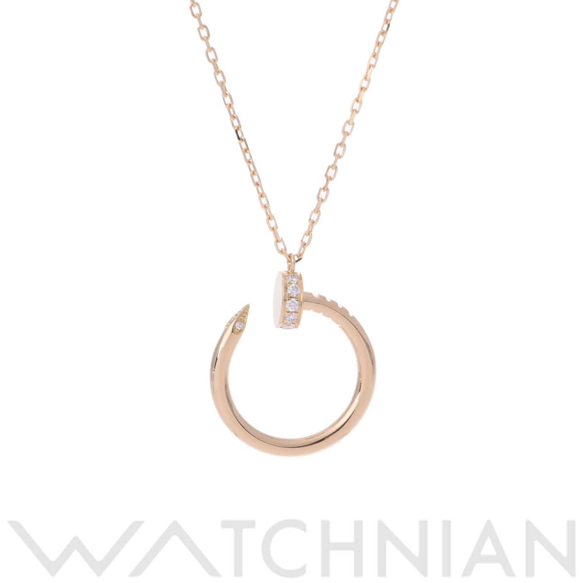 カルティエ ジュストアンクル ネックレス ゴールド CRB7224512 K18イエローゴールド YG レディース ジュエリー 【中古】【jewelry】