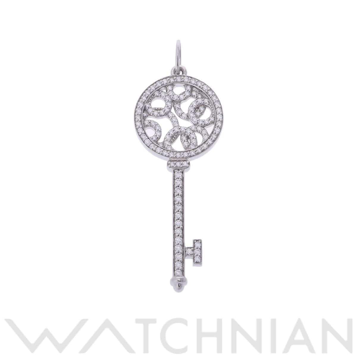 ティファニー バブルキーペンダントトップ シルバー Pt950プラチナ レディース ジュエリー 【中古】【jewelry】