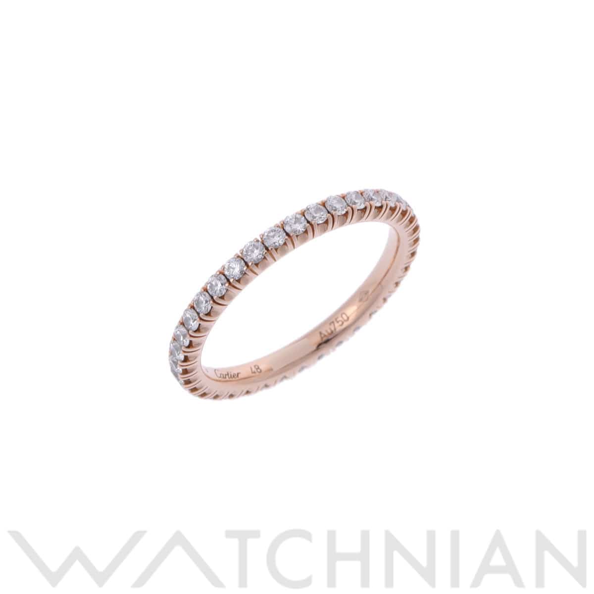 カルティエ エタンセルリング #48 ゴールド CRB4086548 K18ピンクゴールド PG レディース ジュエリー 【中古】【jewelry】