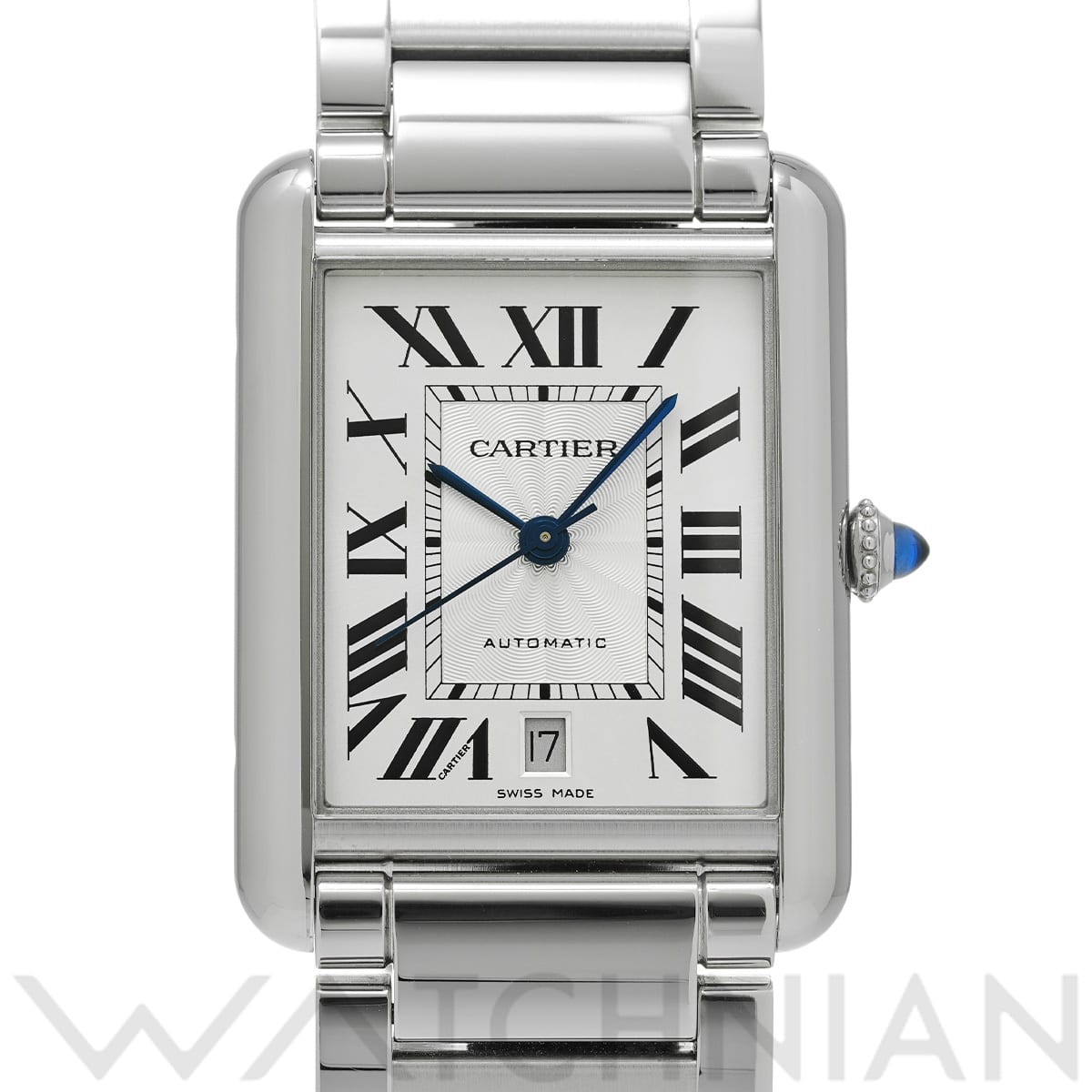 カルティエ タンク マスト XL WSTA0053 シルバー メンズ 時計 【中古】【wristwatch】