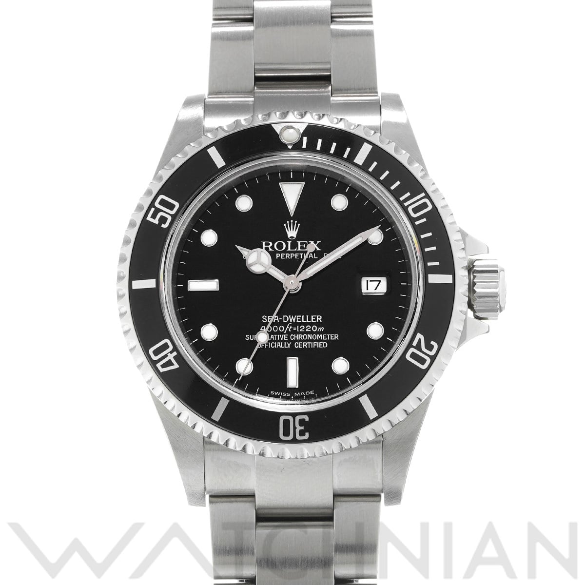 ロレックス シードゥエラー 16600 ブラック メンズ 時計 【中古】【wristwatch】