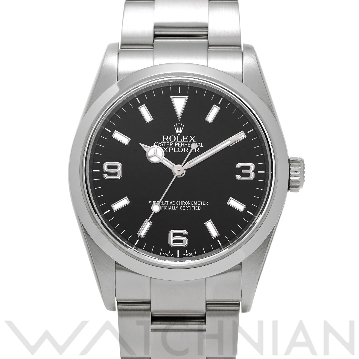 ロレックス エクスプローラー 114270 ブラック メンズ 時計 【中古】【wristwatch】