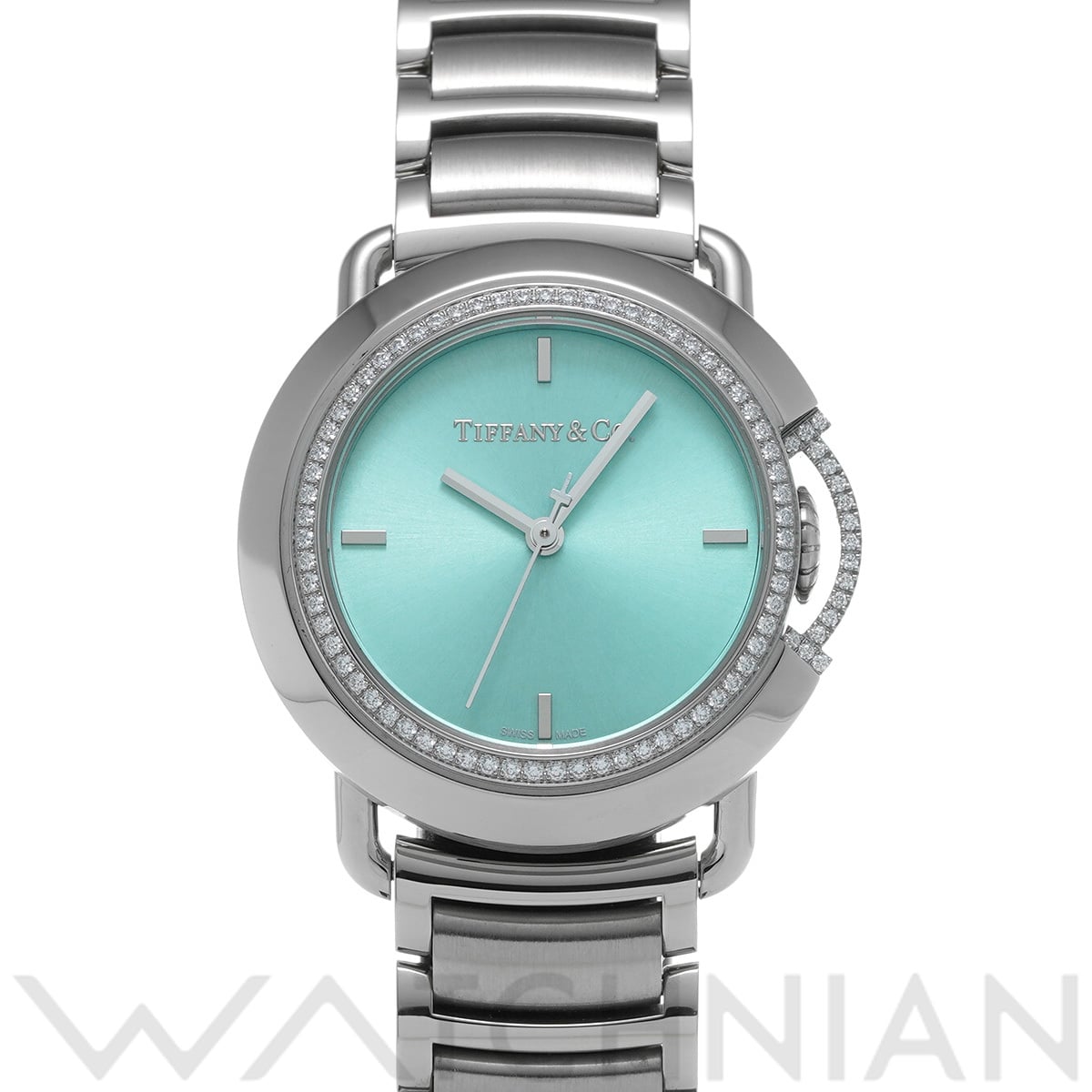 ティファニー ティファニーT 68482968 ティファニーブルー レディース 時計 【中古】【wristwatch】