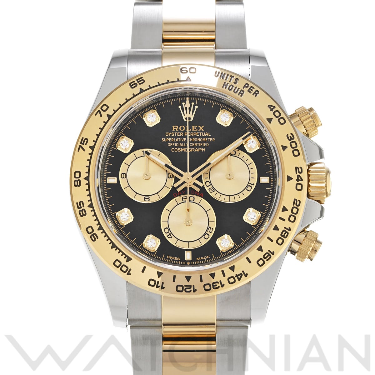 ロレックス コスモグラフ デイトナ 126503G ブラック/ダイヤモンド メンズ 時計 【中古】【wristwatch】