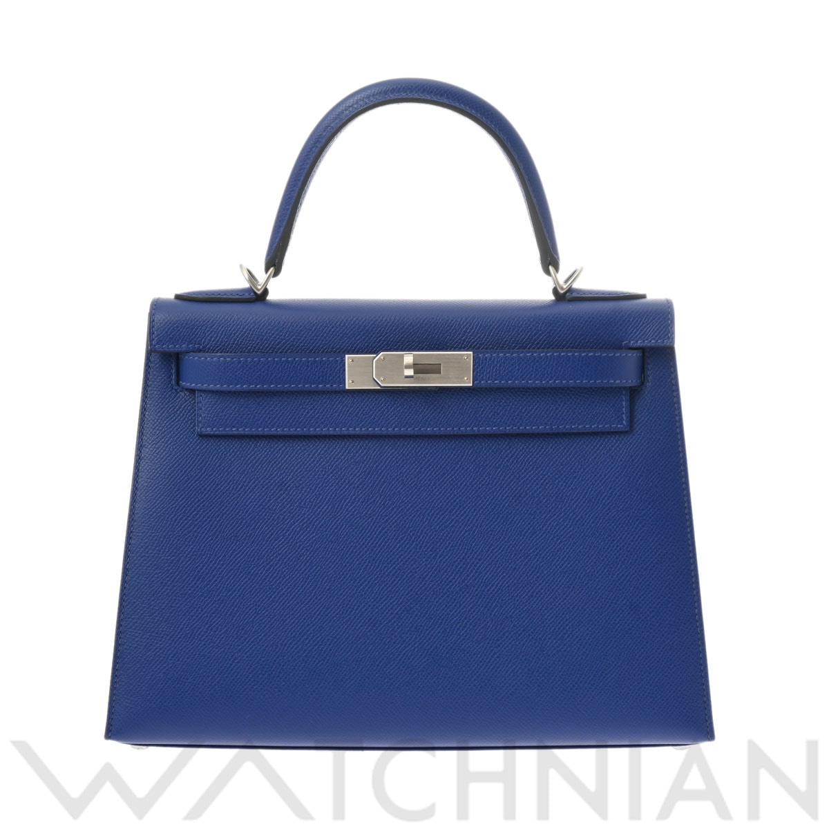 エルメス ケリー 28 外縫い 2WAY ブルーエレクトリック ヴォーエプソン レディース バッグ 【中古】【bag】