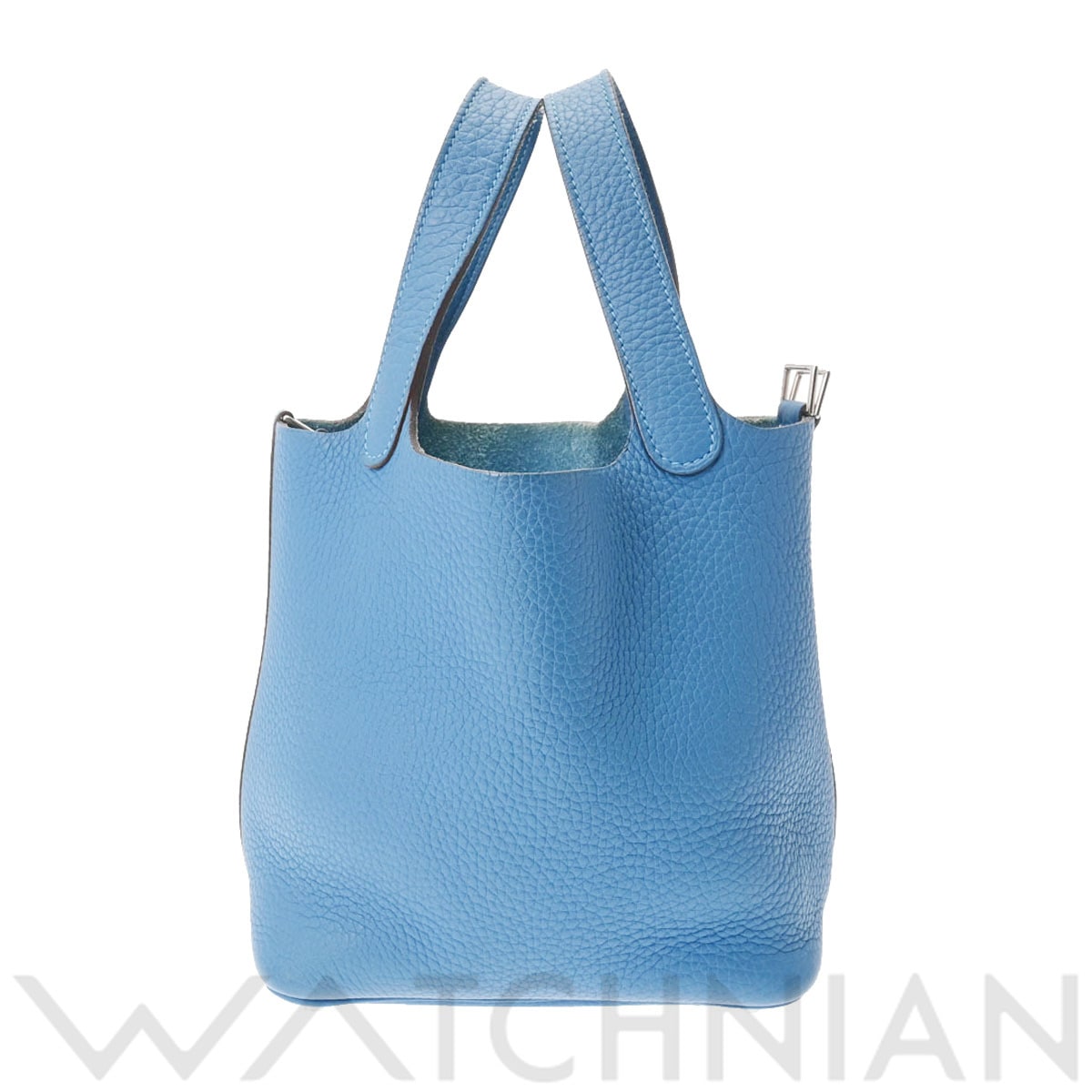 エルメス ピコタンロック PM  ミコノス/パラジウム金具 トリヨンクレマンス レディース バッグ 【中古】【bag】