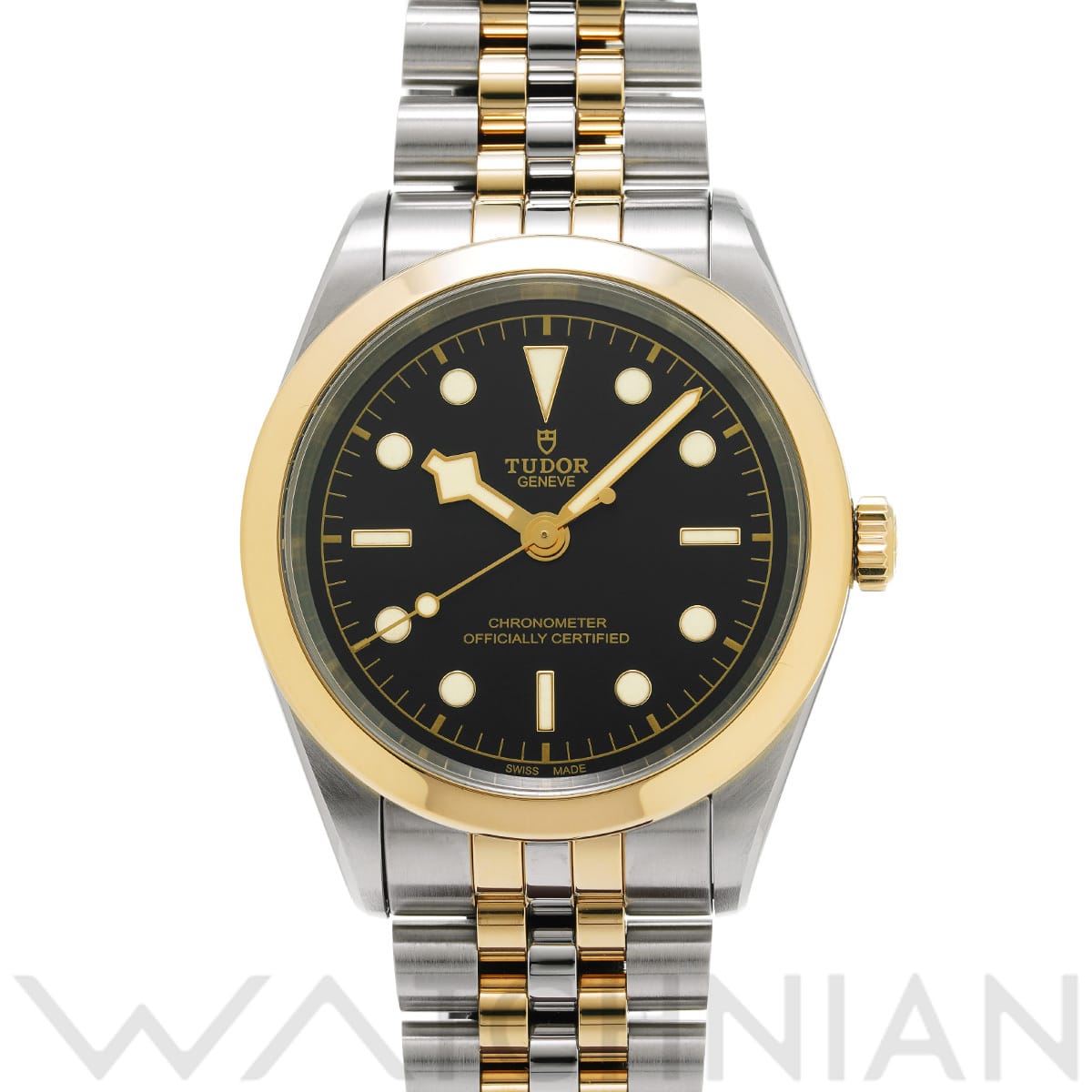 チューダー / チュードル ブラックベイ 41 S&G 79683 ブラック メンズ 時計 【中古】【wristwatch】