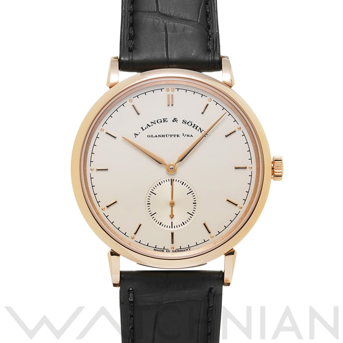 ランゲ＆ゾーネ サクソニア 216.032 シルバー メンズ 時計 【中古】【wristwatch】