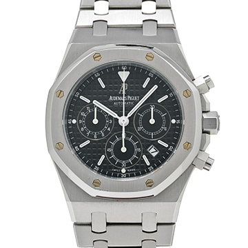 オーデマ ピゲ ロイヤルオーク クロノグラフ 25860ST.OO.1110ST.03 ブラック メンズ 時計 【中古】【wristwatch】