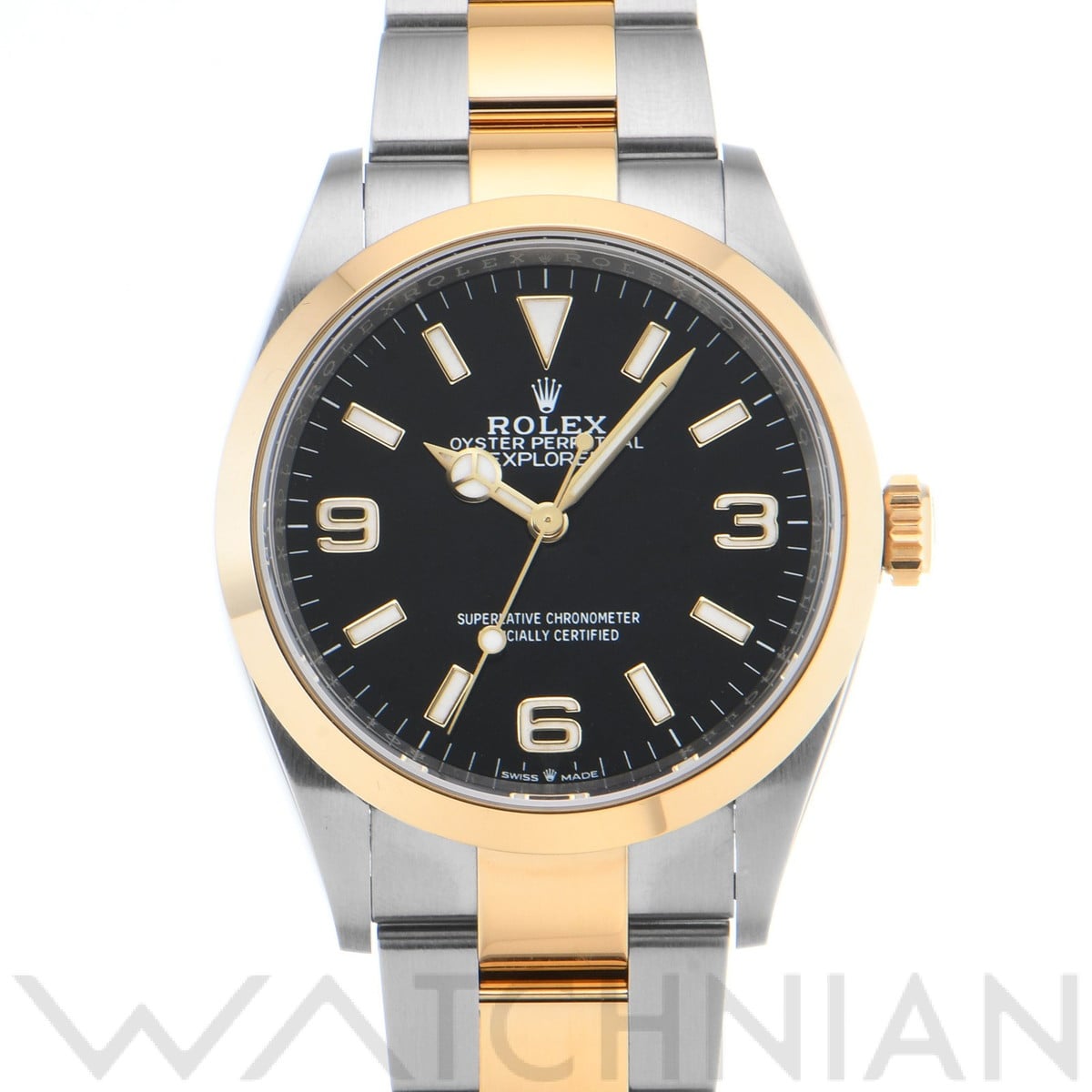 ロレックス エクスプローラー 36 124273 ブラック メンズ 時計 【中古】【wristwatch】