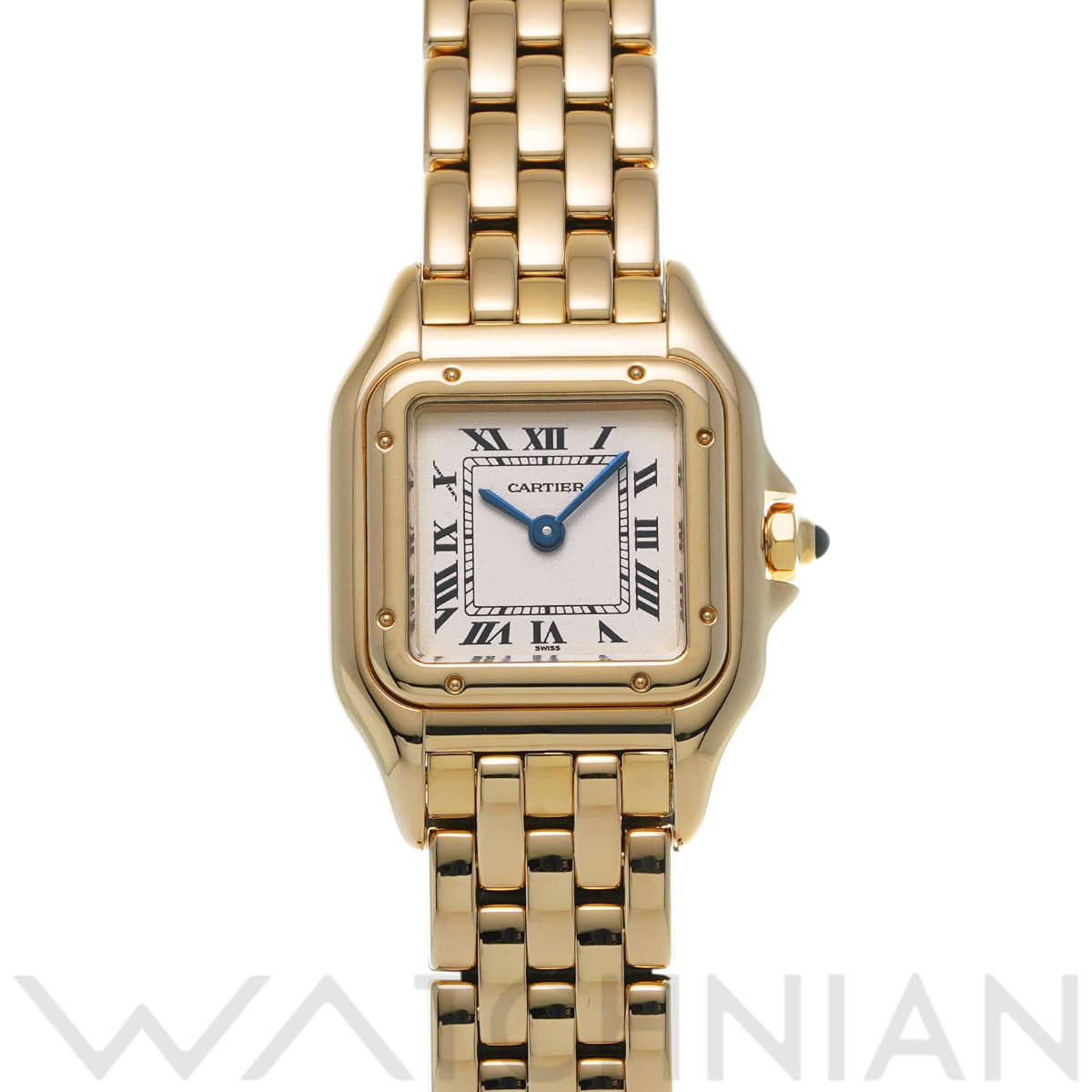 カルティエ パンテール SM W25022B9 アイボリー レディース 時計 【中古】【wristwatch】