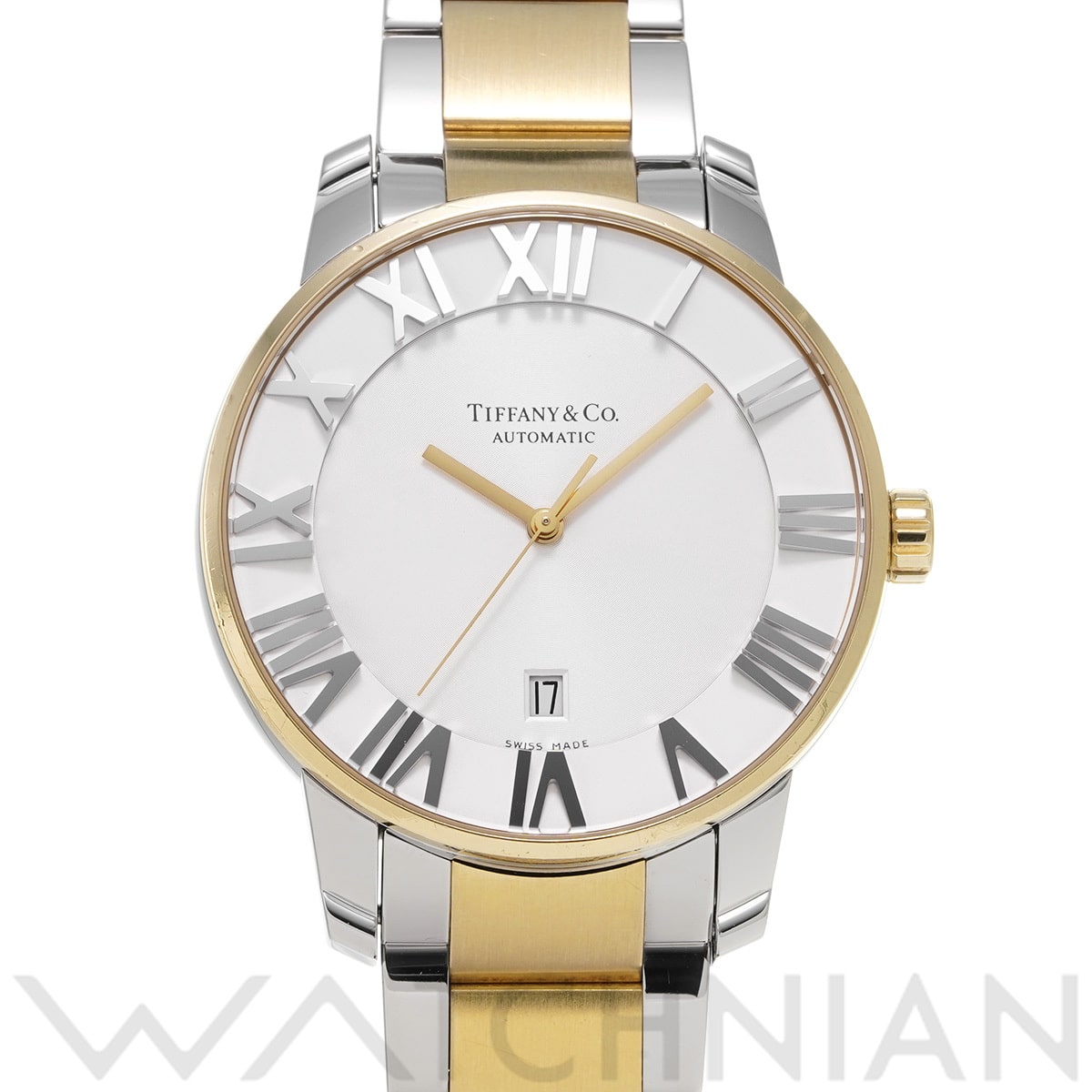 ティファニー アトラス ドーム Z1810.68.15A21A00A シルバー メンズ 時計 【中古】【wristwatch】